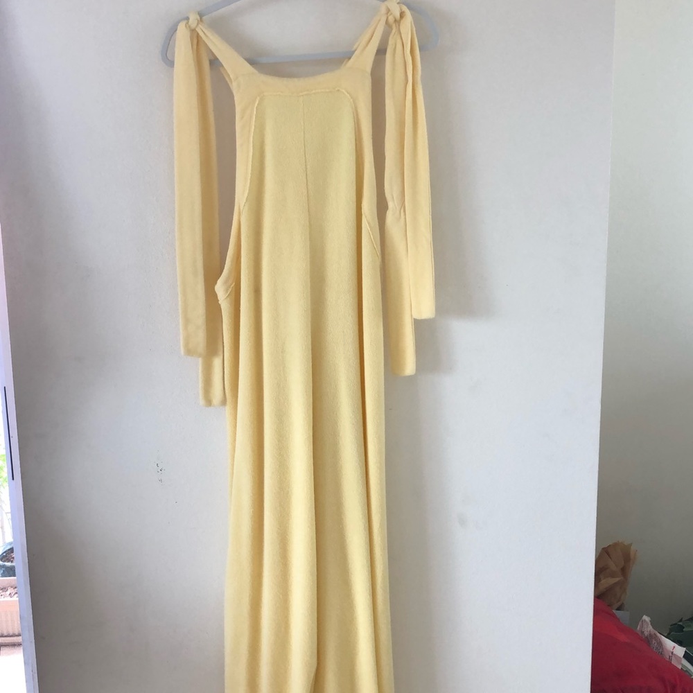 SOLD!!!!!!!! Free people Terry cloth overall/jumpsuit